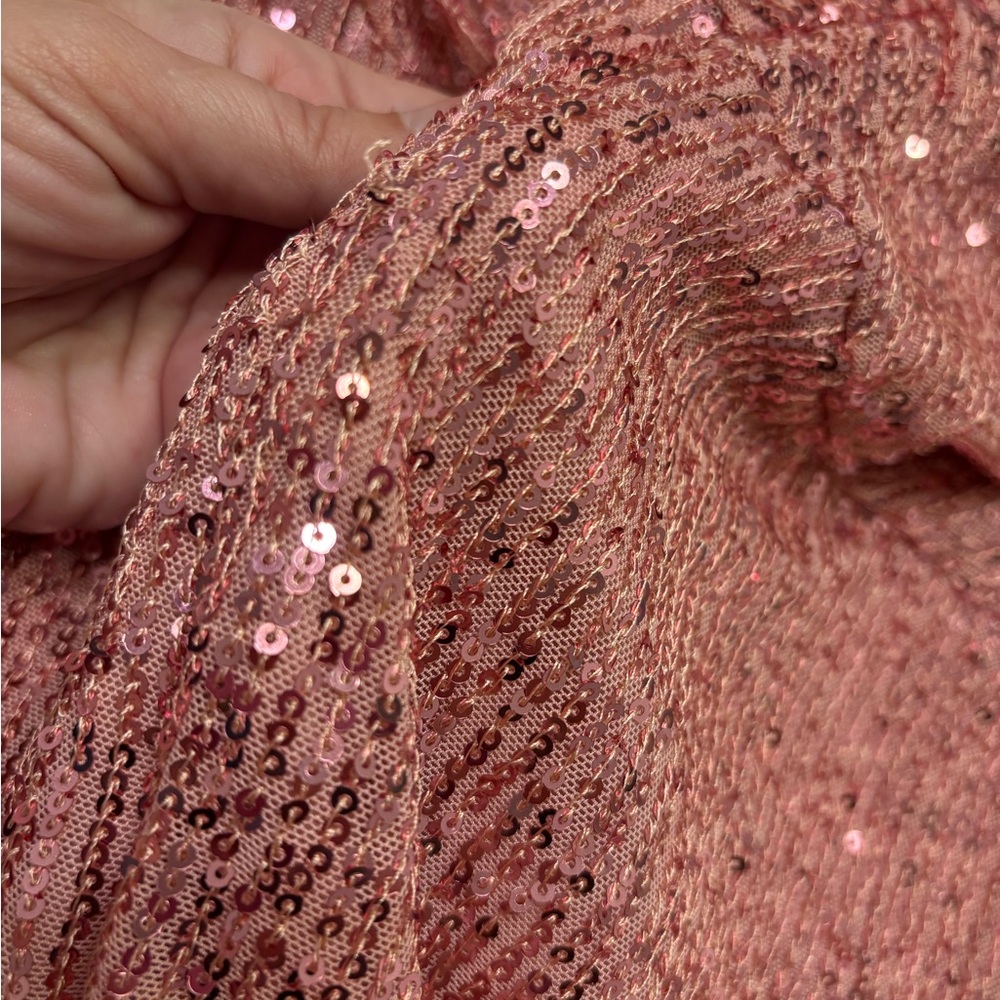 Haute Monde Coral Strapless Dress - Picture 6 of 8